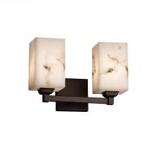 Justice Design Group FAL-8432-15-DBRZ - Regency 2-Light Bath Bar