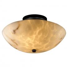  FAL-9690-35-MBLK-LED2-2000 - 14" LED Semi-Flush Bowl