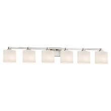  FSN-8436-30-OPAL-NCKL-LED6-4200 - Regency 6-Light LED Bath Bar