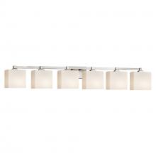  FSN-8436-55-OPAL-NCKL - Regency 6-Light Bath Bar