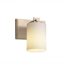 Justice Design Group FSN-8441-10-OPAL-BRSS - Era 1-Light Wall Sconce