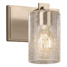 Justice Design Group FSN-8441-10-SEED-BRSS-LED1-700 - Era 1-Light LED Wall Sconce