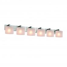 Justice Design Group FSN-8926-30-FRCR-NCKL-LED6-4200 - Modular 6-Light LED Bath Bar