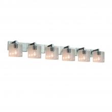 Justice Design Group FSN-8926-30-SEED-NCKL-LED6-4200 - Modular 6-Light LED Bath Bar