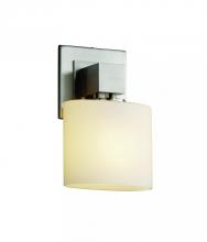 Justice Design Group FSN-8707-30-RBON-CROM - Aero ADA 1-Light Wall Sconce (No Arms)