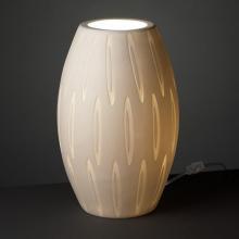 Justice Design Group POR-8872-WFAL - Tall Egg Accent Lamp