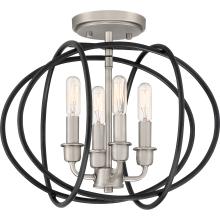 Quoizel TUP1614MBK - Tupelo Semi-Flush Mount