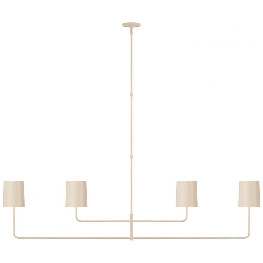 Go Lightly 70" Four Light Linear Chandelier