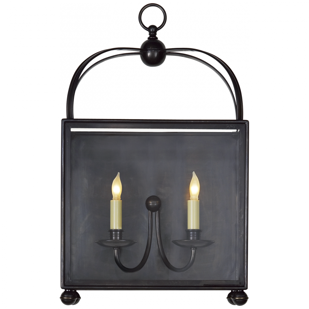 Arch Top Large Rectangular Wall Lantern