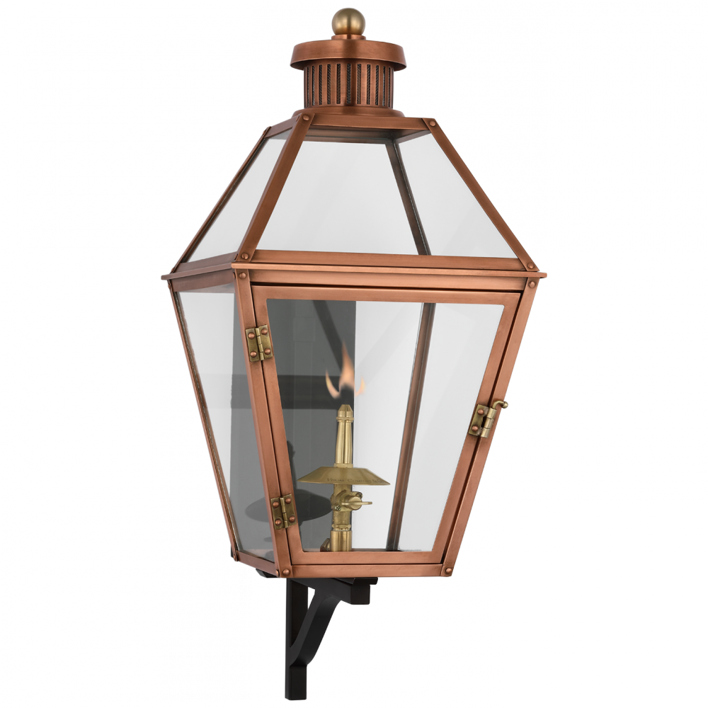 Stratford Small Bracketed Gas Wall Lantern