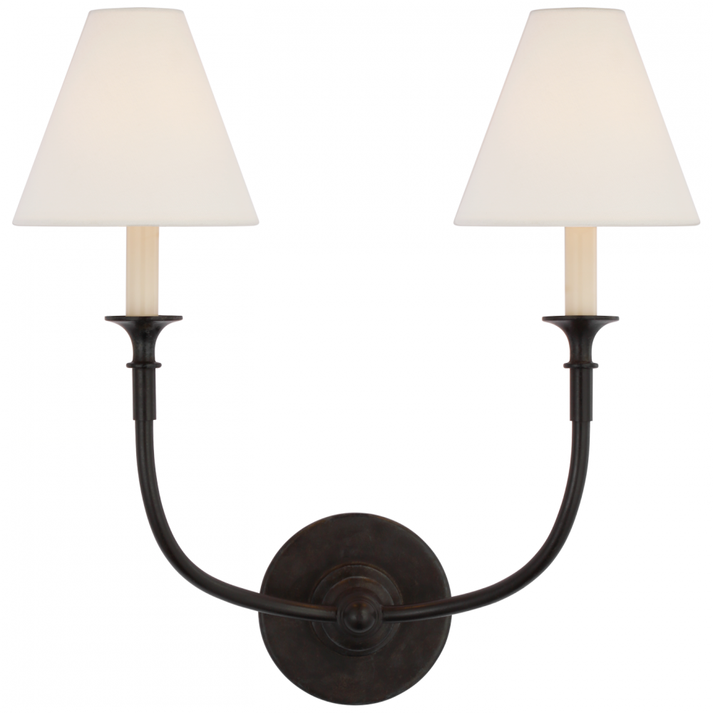 Piaf Double Sconce