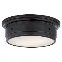  SS 4016BZ-WG - Siena Large Flush Mount