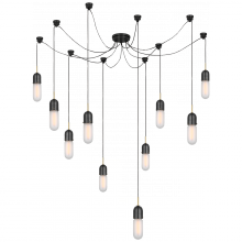  TOB 5645BZ/HAB-FG-10 - Junio 10-Light Pendant