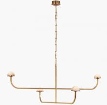  KW 5624AB-ALB - Pedra Two Tier Shallow Chandelier