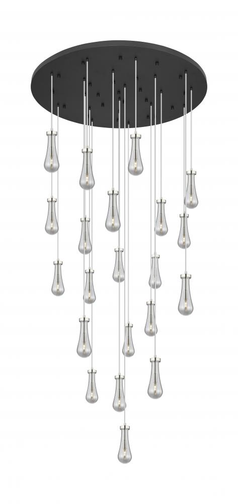 Owego - 21 Light - 48 inch - Brushed Satin Nickel - Multi Pendant