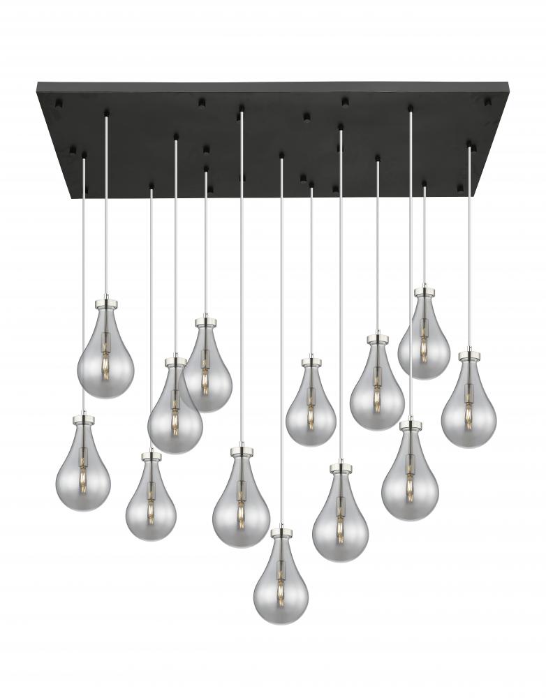 Owego - 13 Light - 54 inch - Polished Nickel - Multi Pendant