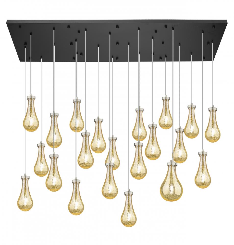 Owego - 21 Light - 71 inch - Brushed Satin Nickel - Multi Pendant