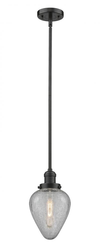 Geneseo - 1 Light - 7 inch - Oil Rubbed Bronze - Stem Hung - Mini Pendant