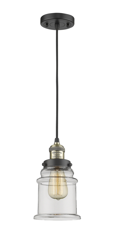 1 Light Vintage Dimmable LED Mini Pendant