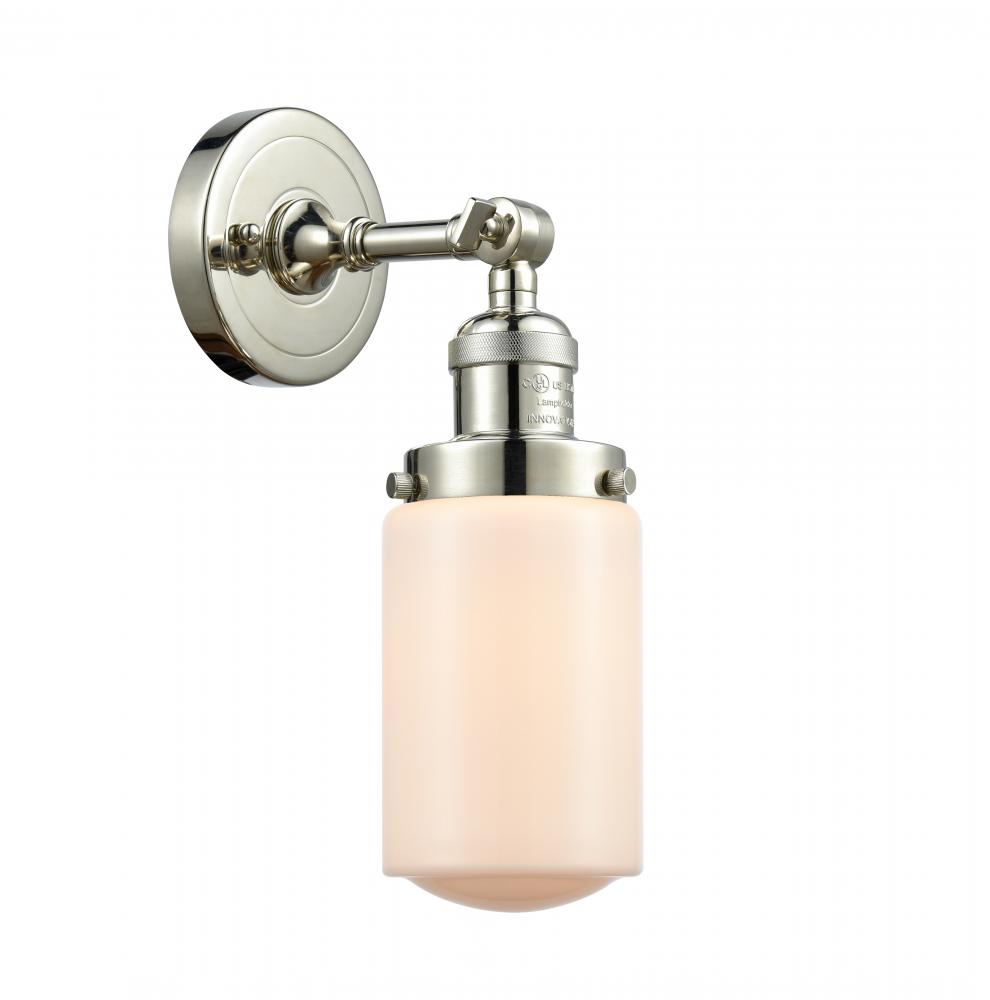 Dover - 1 Light - 5 inch - Polished Nickel - Sconce