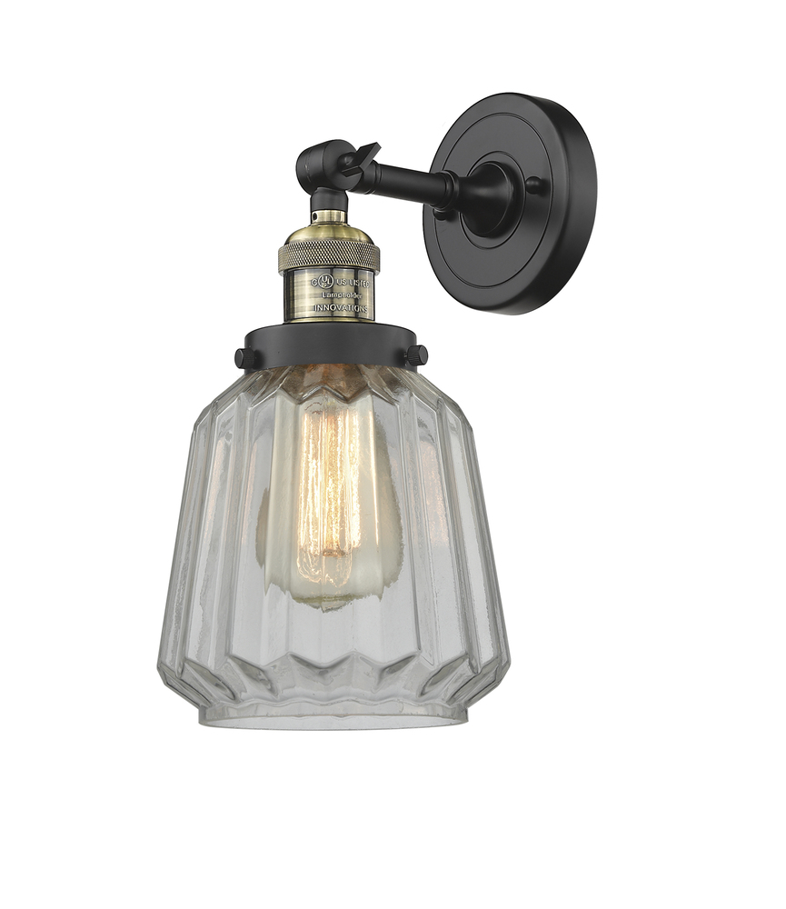 1 Light Vintage Dimmable LED Sconce