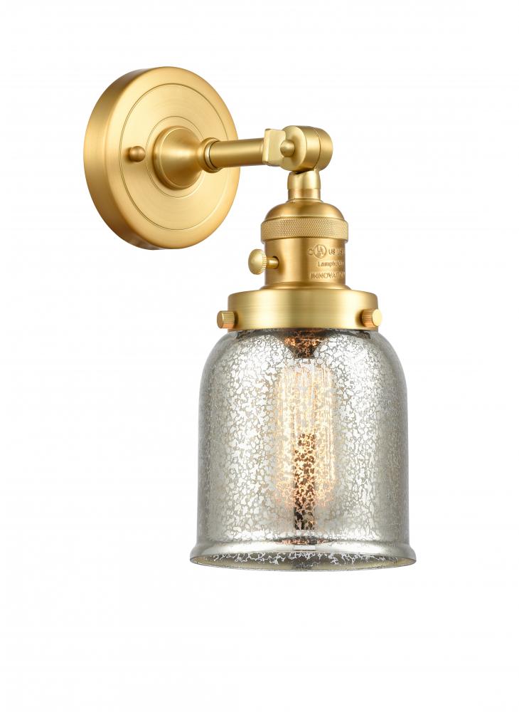 Bell - 1 Light - 5 inch - Satin Gold - Sconce