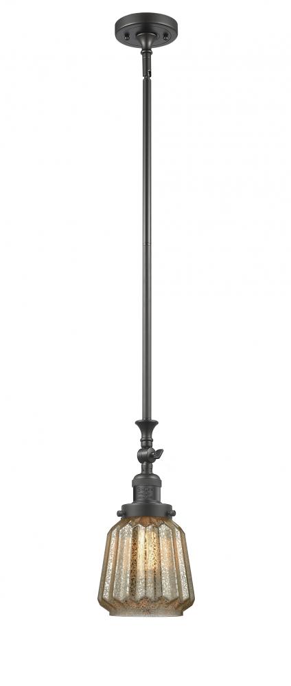 Chatham - 1 Light - 7 inch - Oil Rubbed Bronze - Stem Hung - Mini Pendant