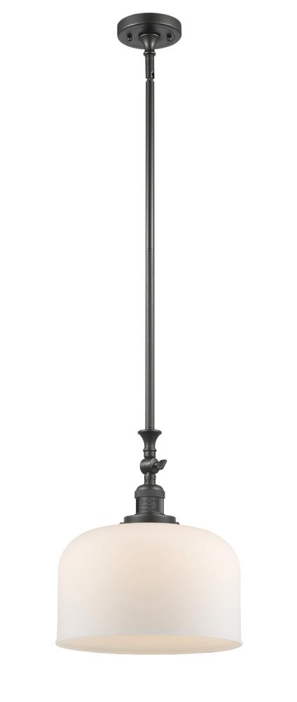 Bell - 1 Light - 12 inch - Oil Rubbed Bronze - Stem Hung - Mini Pendant