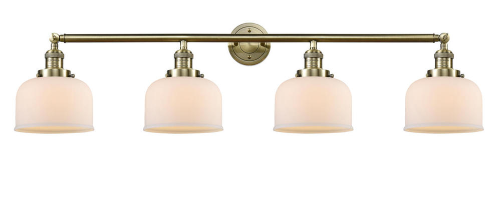 Bell - 4 Light - 44 inch - Antique Brass - Bath Vanity Light