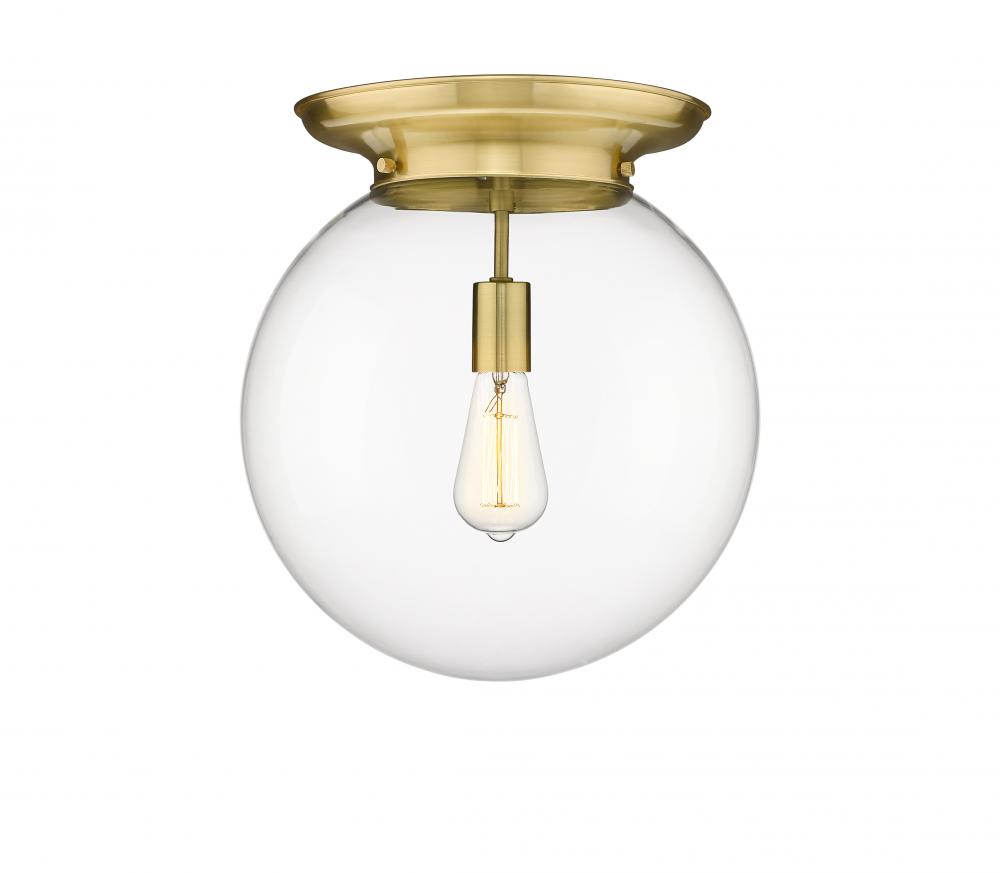 Beacon - 1 Light - 14 inch - Satin Gold - Flush Mount