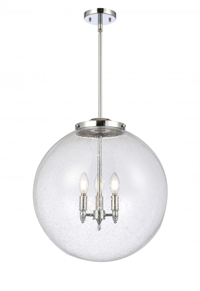 Beacon - 3 Light - 18 inch - Polished Chrome - Cord hung - Pendant