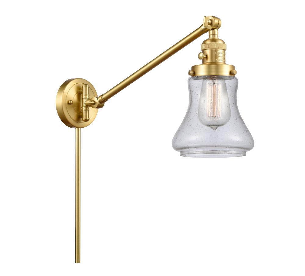 Bellmont - 1 Light - 8 inch - Satin Gold - Swing Arm