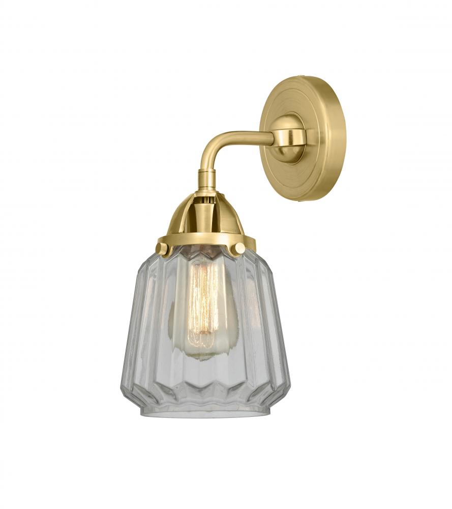 Chatham - 1 Light - 7 inch - Satin Gold - Sconce