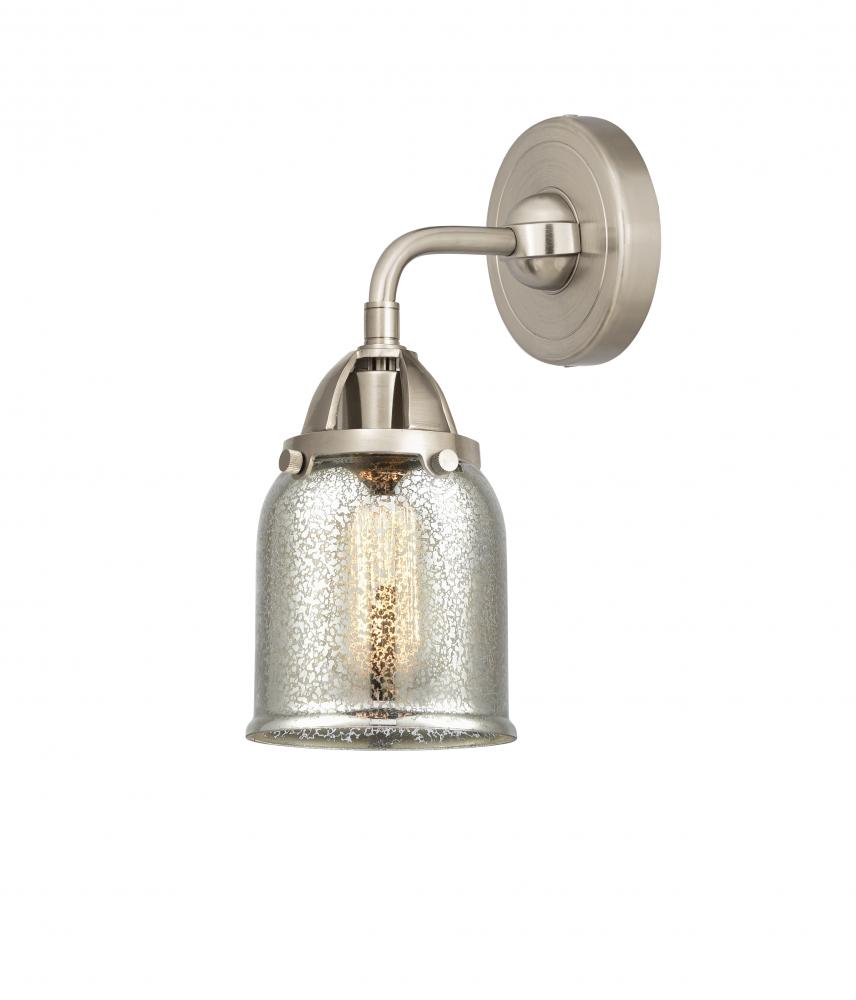 Bell - 1 Light - 5 inch - Brushed Satin Nickel - Sconce