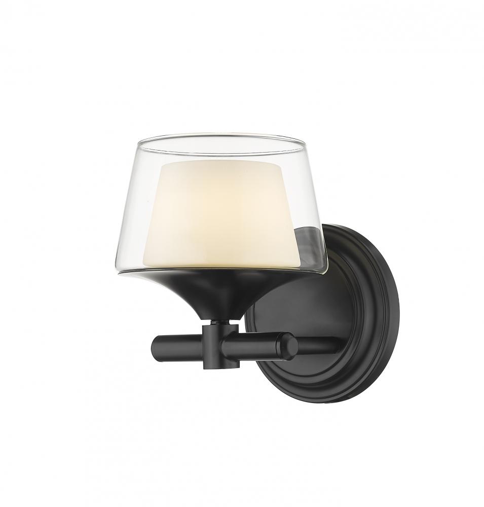 Laguna - 1 Light - 6 inch - Black - Bath Vanity Light