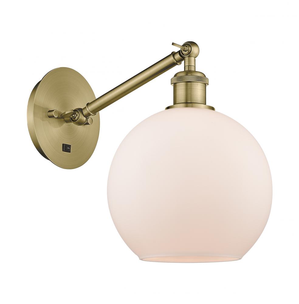 Athens - 1 Light - 8 inch - Satin Gold - Sconce