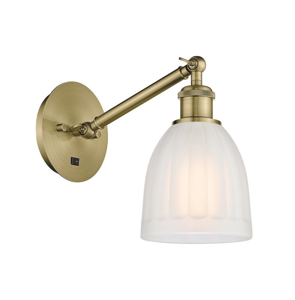 Brookfield - 1 Light - 6 inch - Satin Gold - Sconce