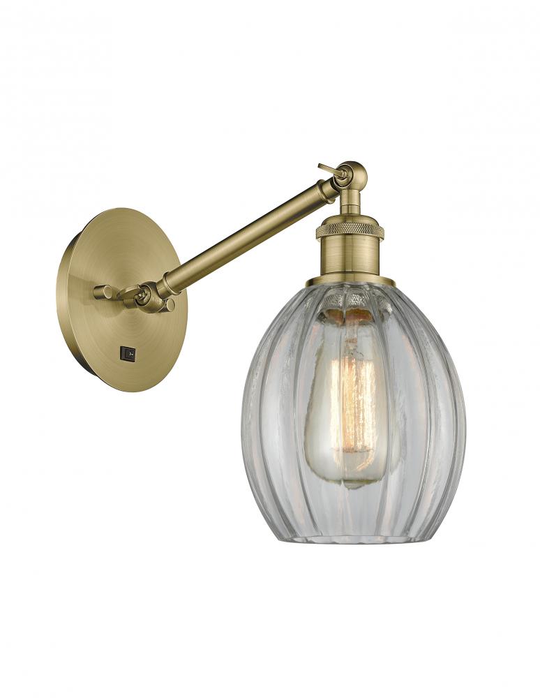 Eaton - 1 Light - 6 inch - Antique Brass - Sconce