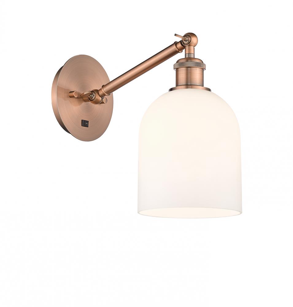 Bella - 1 Light - 6 inch - Antique Copper - Sconce