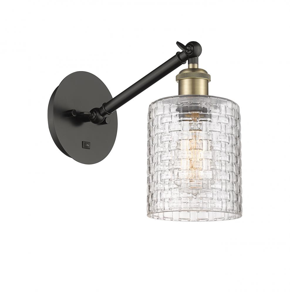 Cobbleskill - 1 Light - 5 inch - Black Antique Brass - Sconce