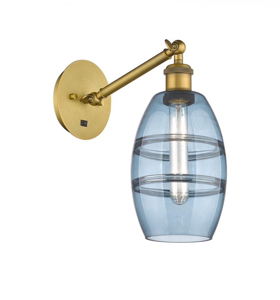 Vaz - 1 Light - 6 inch - Brushed Brass - Sconce