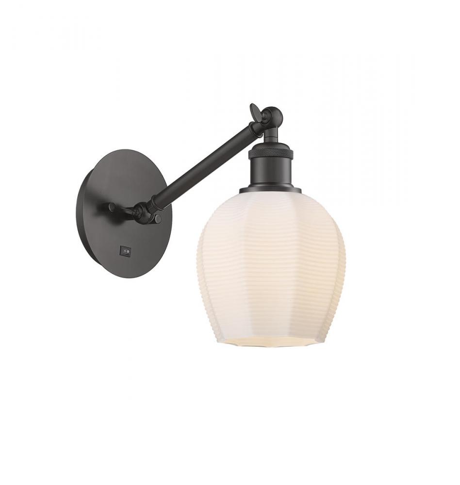 Norfolk - 1 Light - 6 inch - Oil Rubbed Bronze - Sconce