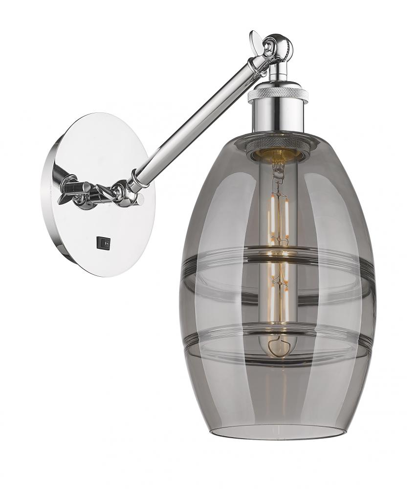 Vaz - 1 Light - 6 inch - Polished Chrome - Adjustable Sconce