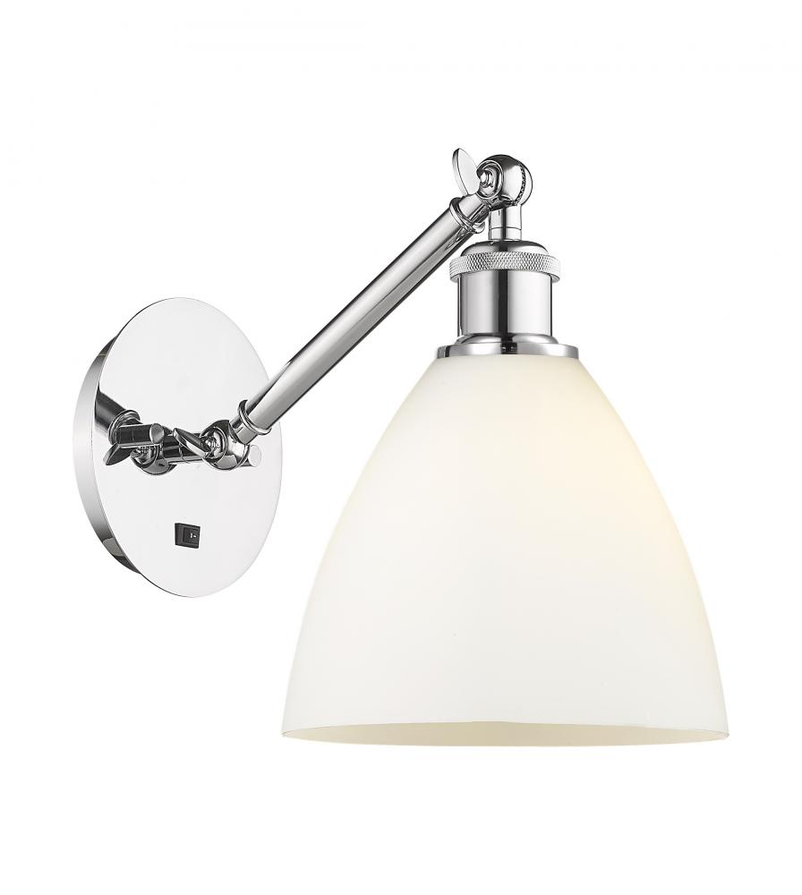 Bristol - 1 Light - 8 inch - Polished Chrome - Sconce