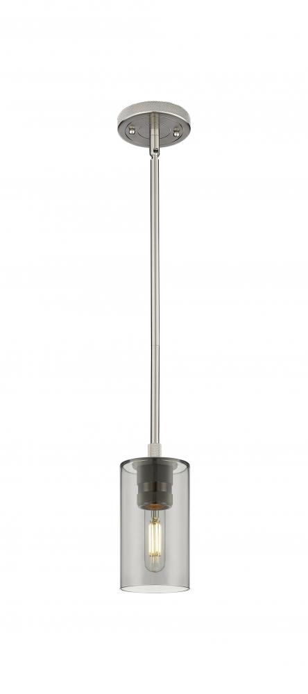 Crown Point - 1 Light - 5 inch - Satin Nickel - Pendant