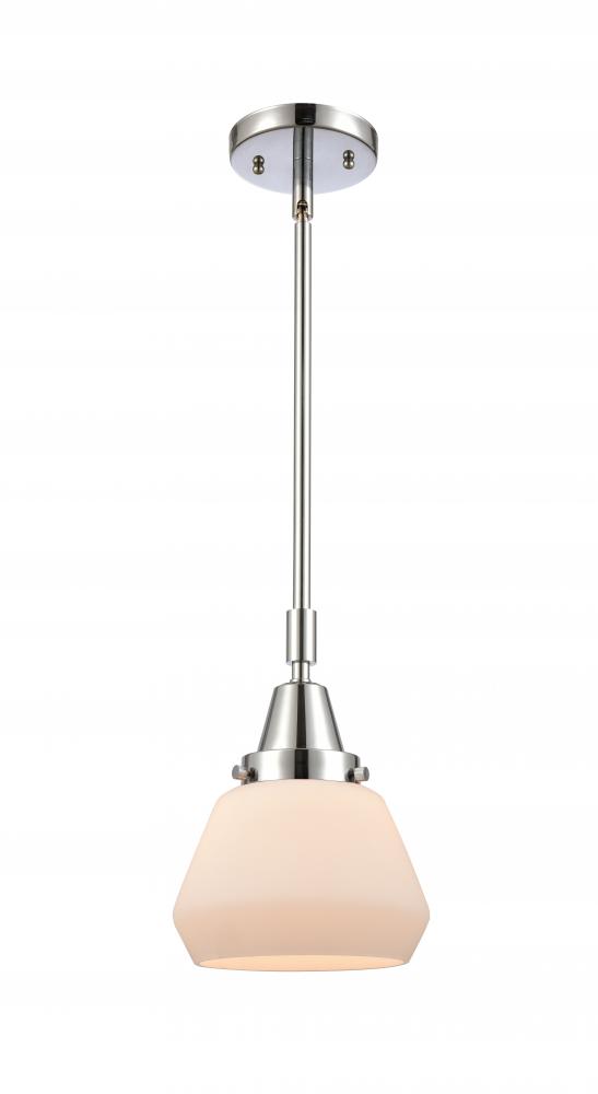 Fulton - 1 Light - 7 inch - Polished Chrome - Mini Pendant