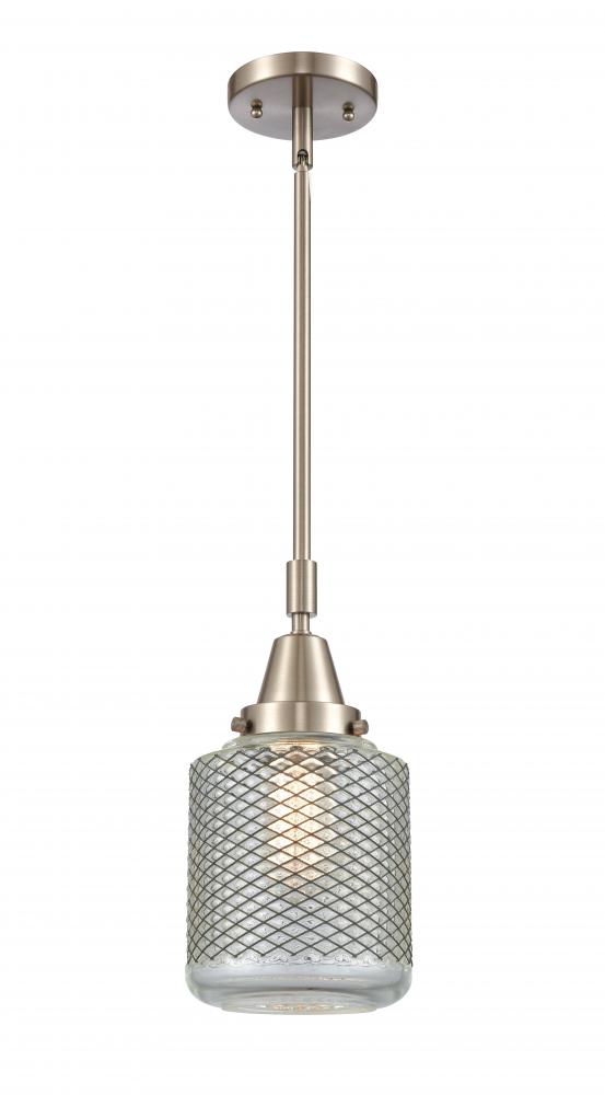 Stanton - 1 Light - 6 inch - Brushed Satin Nickel - Mini Pendant