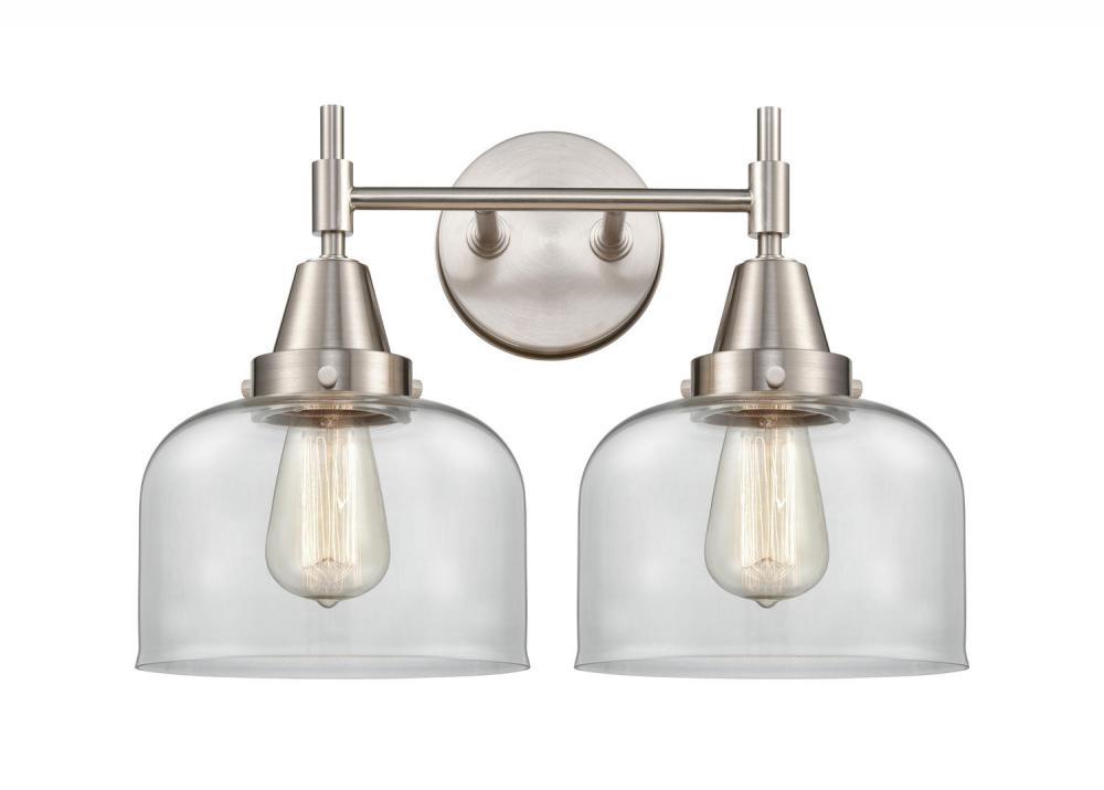 Caden - 2 Light - 17 inch - Satin Nickel - Bath Vanity Light