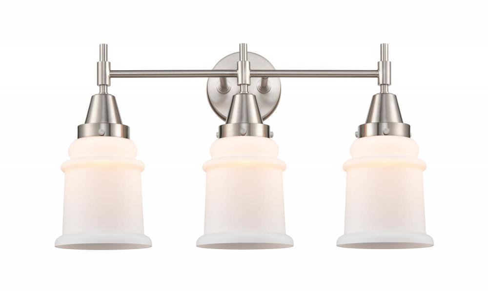 Canton - 3 Light - 24 inch - Satin Nickel - Bath Vanity Light