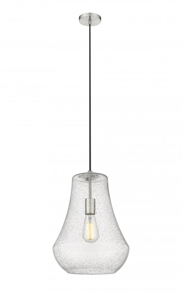 Fairfield - 1 Light - 12 inch - Brushed Satin Nickel - Cord hung - Mini Pendant